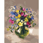 Flower In Bottle Diy Paint By Numbers Kits VM90103 - NEEDLEWORK KITS