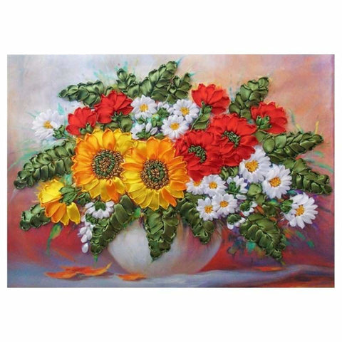 Flower In Bottle Paint By Numbers Kits PBN90700 - NEEDLEWORK KITS