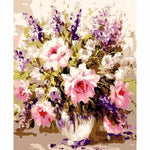 Flower Paint By Numbers Kits PBN90714 - NEEDLEWORK KITS