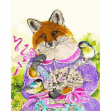 Fox Diy Paint By Numbers Kits PBN30037 - NEEDLEWORK KITS