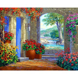 Garden Diy Paint By Numbers Kits PBN94372 - NEEDLEWORK KITS