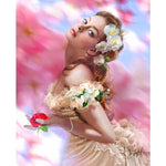 Girl Diy Paint By Numbers Kits PBN00008 - NEEDLEWORK KITS