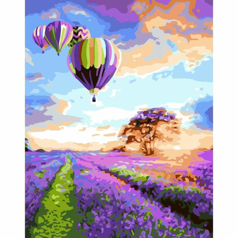 Hot Air Balloon Diy Paint By Numbers Kits YM-4050-273 ZXQ426 - NEEDLEWORK KITS