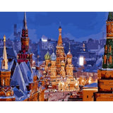 Landscape City Diy Paint By Numbers Kits ZXQ1697 - NEEDLEWORK KITS