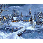 Landscape Diy Paint By Numbers Kits YM-4050-310 ZXQ2041 - NEEDLEWORK KITS