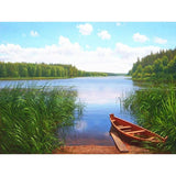 Landscape Lake Diy Paint By Numbers Kits PBN91289 - NEEDLEWORK KITS