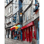 Landscape Street Diy Paint By Numbers Kits ZXQ1333 - NEEDLEWORK KITS