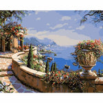 Landscape Village Diy Paint By Numbers Kits PBN91378 - NEEDLEWORK KITS