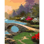 Landscape Village Paint By Numbers Kits ZXQ1855-28 - NEEDLEWORK KITS