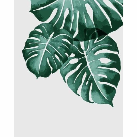 Leaf Diy Paint By Numbers Kits VM55351 - NEEDLEWORK KITS