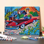 Lipstick Red in Chimayo Paint By Numbers Kit