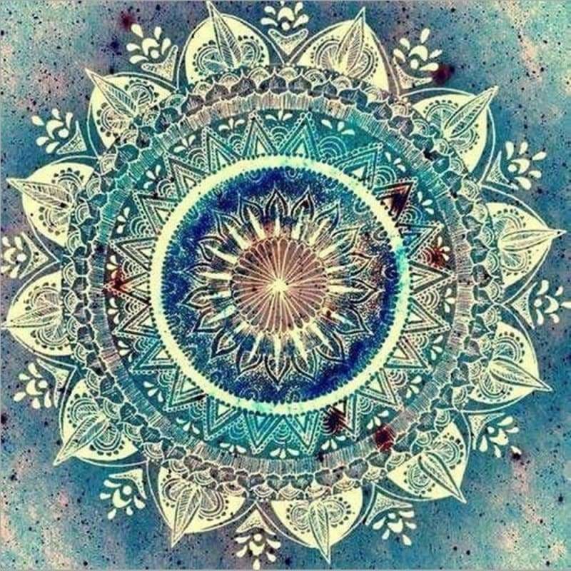 Mandala Diy Paint By Numbers Kits VM30223 - NEEDLEWORK KITS