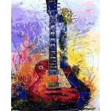 Musical Instruments Diy Paint By Numbers Kits WM-567 - NEEDLEWORK KITS