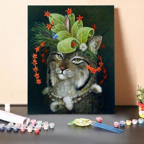 Noble Cat – Paint By Numbers Kit