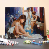 Paint By Numbers Kit-Actresses