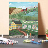 Paint By Numbers Kit-Airing the Quilts