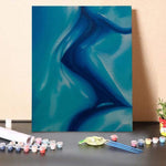 Paint by Numbers Kit-Blue Kiss
