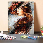Paint By Numbers Kit-Chivalrous Girl