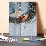 Paint by Numbers Kit-Christmas Wreath