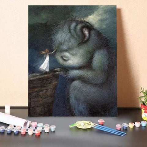 Paint By Numbers Kit-Comfort You