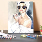 Paint By Numbers Kit-Fashion Girl