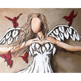 Paint by Numbers Kit-Flying with birds