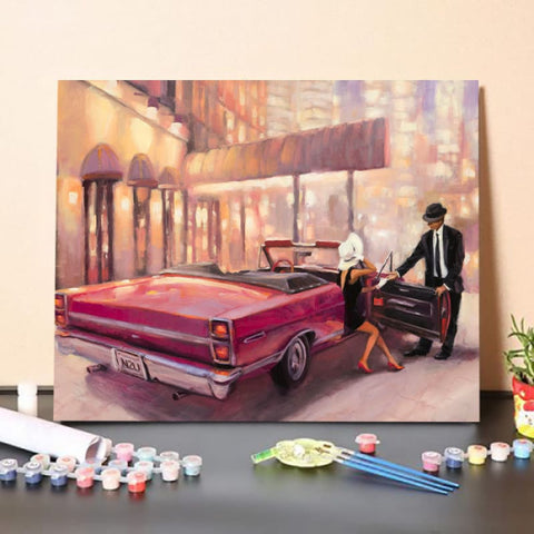 Paint by Numbers Kit-Gentleman
