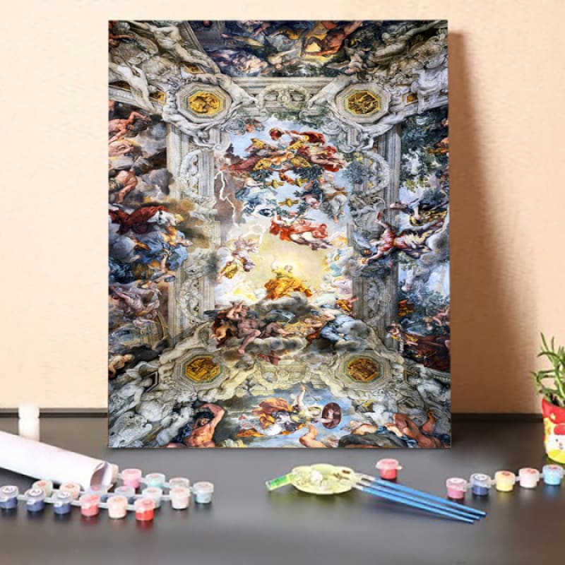 Paint by Numbers Kit-In The Eyes Of God