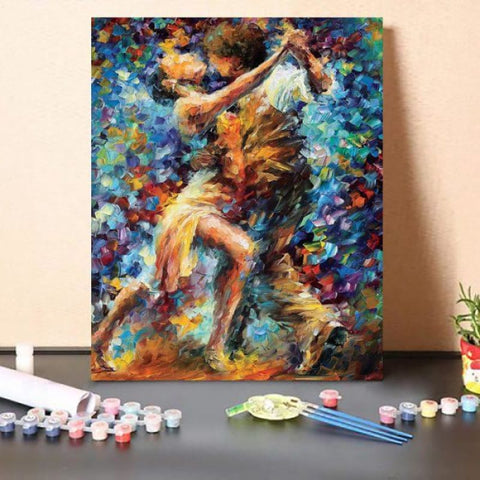 Paint by Numbers Kit – Internal Struggle Of Lust