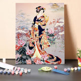 Paint by Numbers Kit-Japanese Classical Singer 10