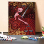 Paint by Numbers Kit-Justice