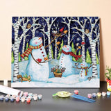 Paint By Numbers Kit – Lang Birchand Snowmen