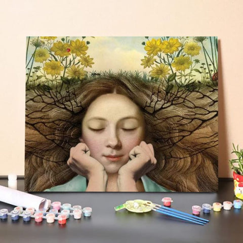 Paint By Numbers Kit-Listen