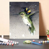 Paint By Numbers Kit – Long-billed bird I