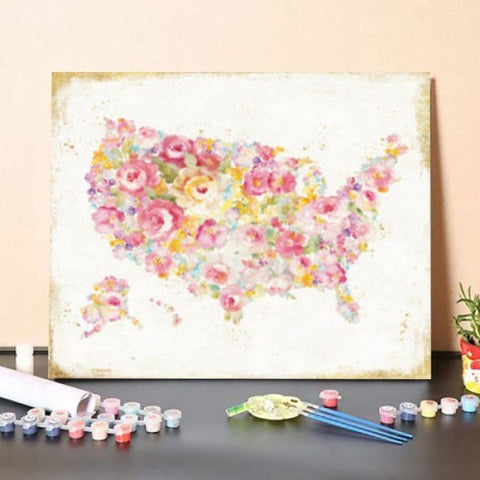 Paint by Numbers Kit-Midsummer USA
