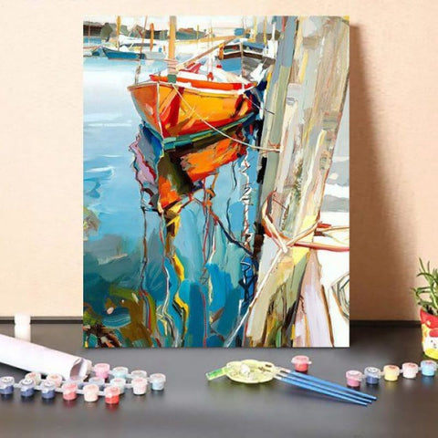 Paint by Numbers Kit Mooring
