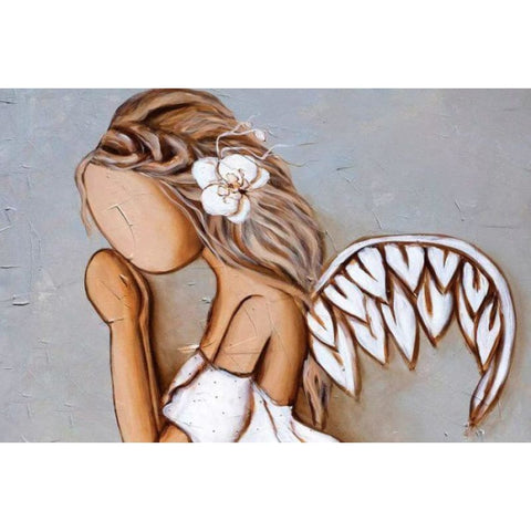 Paint by Numbers Kit-Not By My Strength