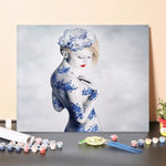 Paint by Numbers Kit-Porcelain