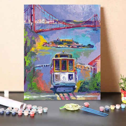 Paint By Numbers Kit San Francisco