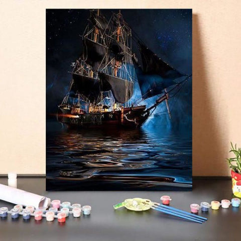 Paint by Numbers Kit Ship Waiting For Order