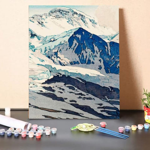 Paint by Numbers Kit-Snow Mountain