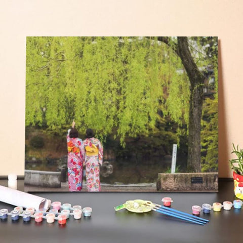 Paint by Numbers Kit- Spring In Japan XI
