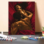 Paint by Numbers Kit-Strong Love