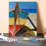 Paint by Numbers Kit Sunny Boat