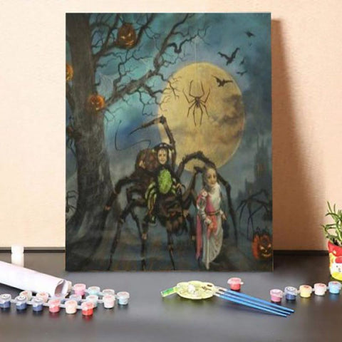 Paint By Numbers Kit – The Spider King