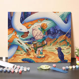 Paint by Numbers Kit-Tired boy