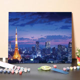 Paint by Numbers Kit – Tokyo Night View