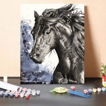 Paint by Numbers Kit – Wild Horse