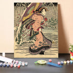 Paint by Numbers Kit-Women in the Snow