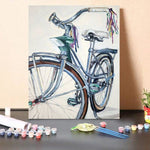 Paint By NumbersKit Ladies Spaceliner Bicycle